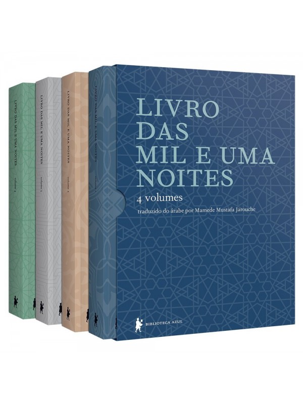 Livro das Mil e Uma Noites - Box 4 volumes