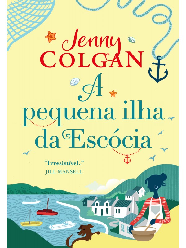 A pequena ilha da Escócia