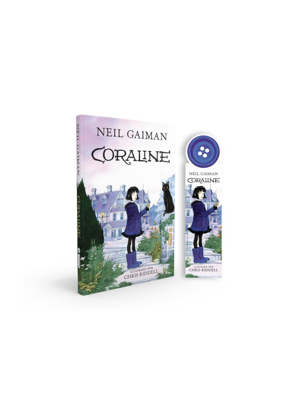 Coraline - Acompanha marcador de páginas especial