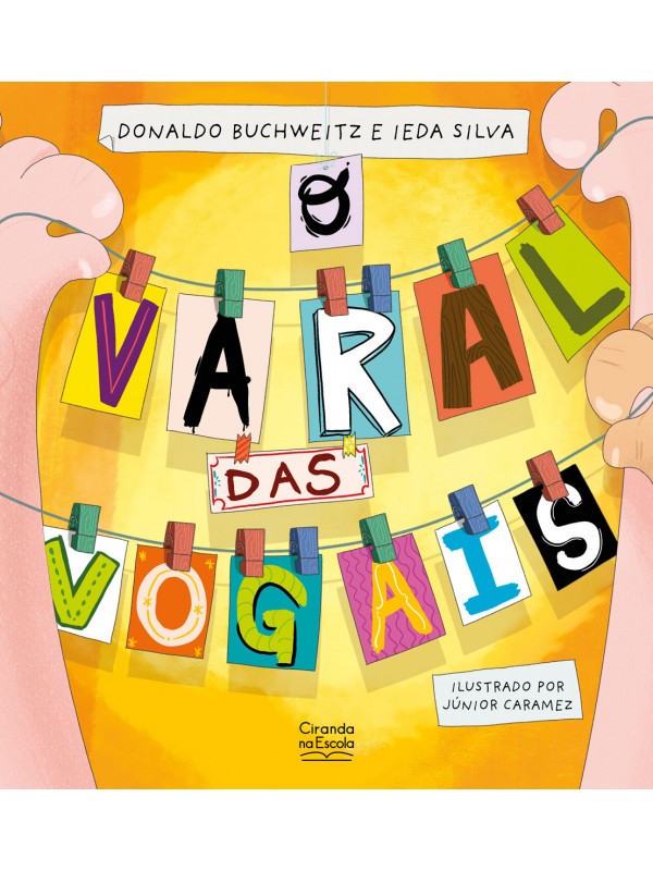 O varal das vogais