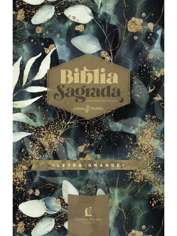Bíblia Jardim Noturno, NVI, Capa Dura, Letra Grande, Leitura Perfeita