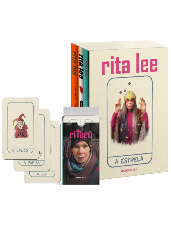 Box Livros de Rita Lee (Brinde exclusivo: baralho riTarô)