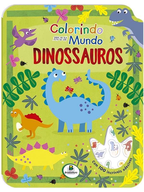 Colorindo meu mundo: Dinossauros