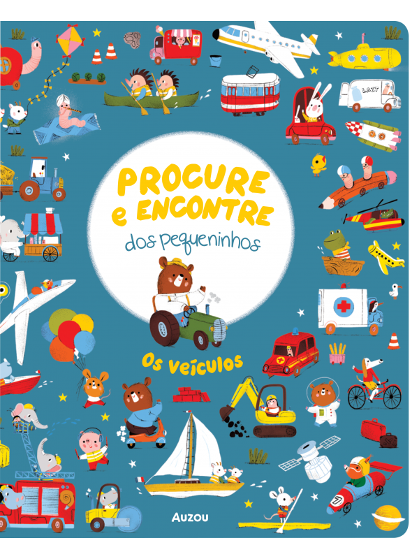 Procure e encontre dos pequeninos: Os veículos