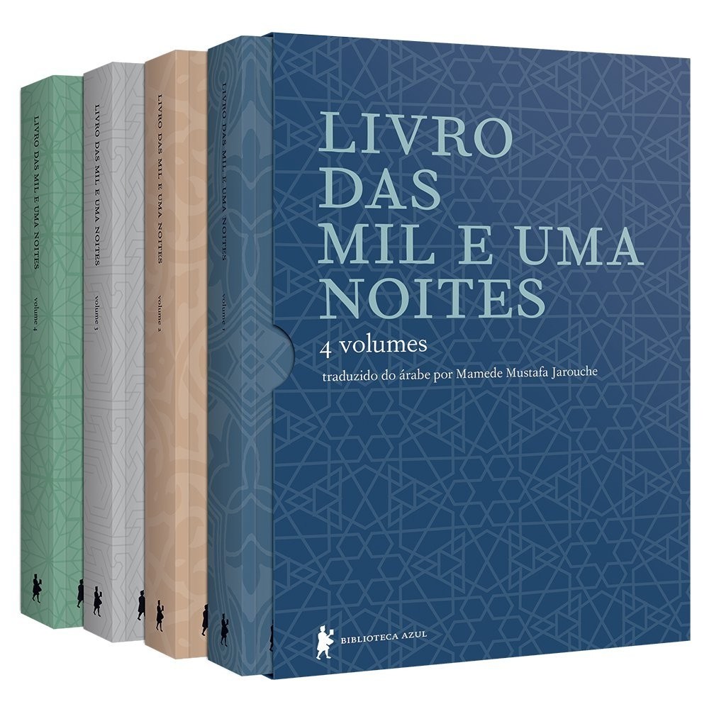 Livro das Mil e Uma Noites - Box 4 volumes
