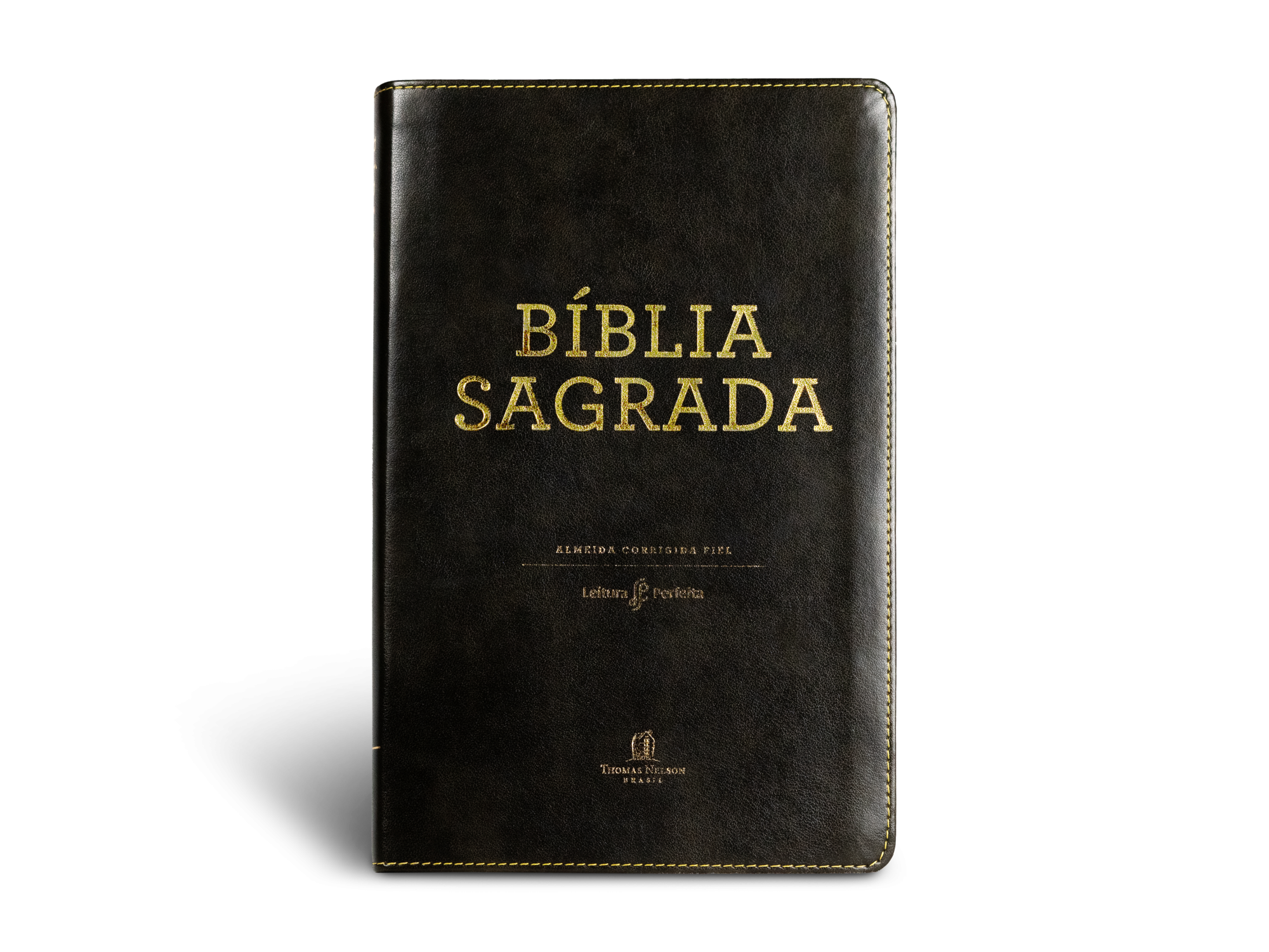 Bíblia ACF, Couro Soft, Preto, Leitura Perfeita