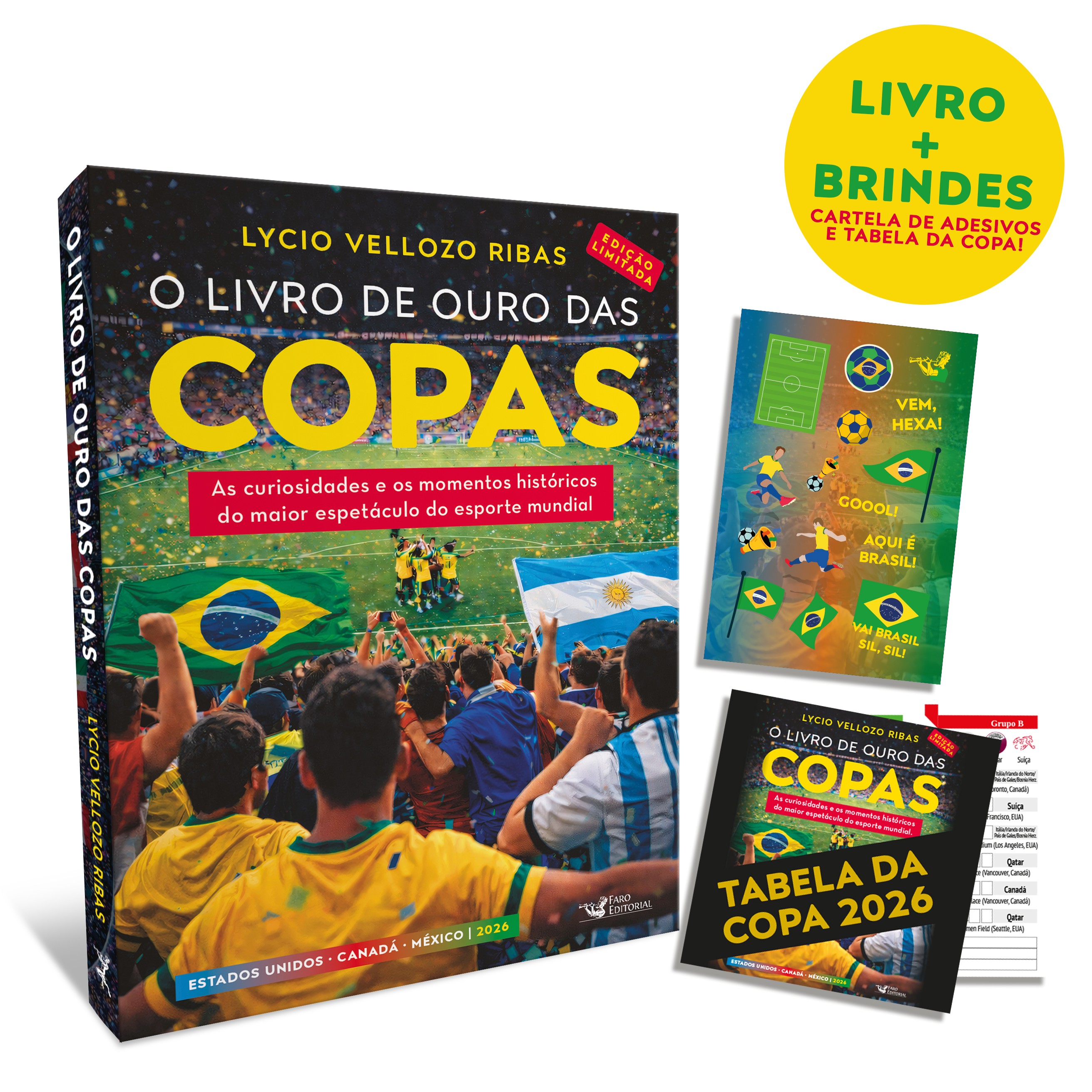 O livro de ouro das copas 2026 – Edição Limitada