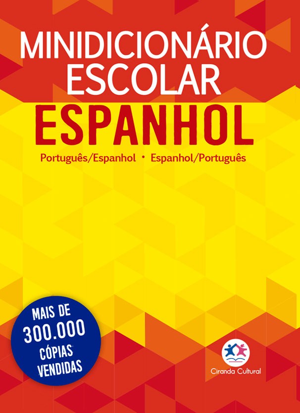 Minidicionário escolar Espanhol (papel off-set)