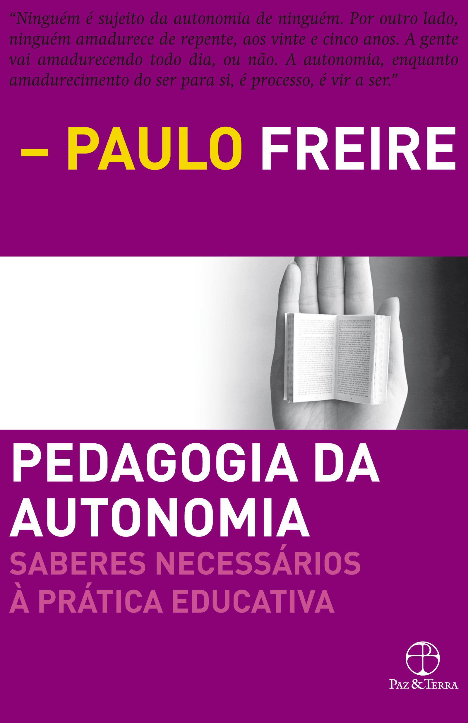 Pedagogia da autonomia