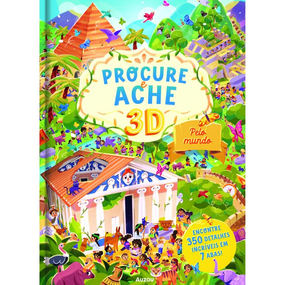 Procure e ache 3 D